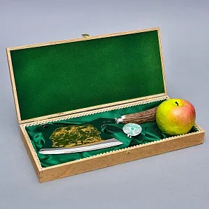 «Охота» - Настоящий Разделочный Топорик в деревянной коробке, Германия, Wickuler Solingen, 80 -е гг.