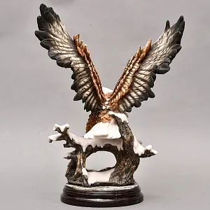 Большая Коллекционная статуэтка Птица - «Орел. Белоголовый орлан», Fanconi Arts Италия.