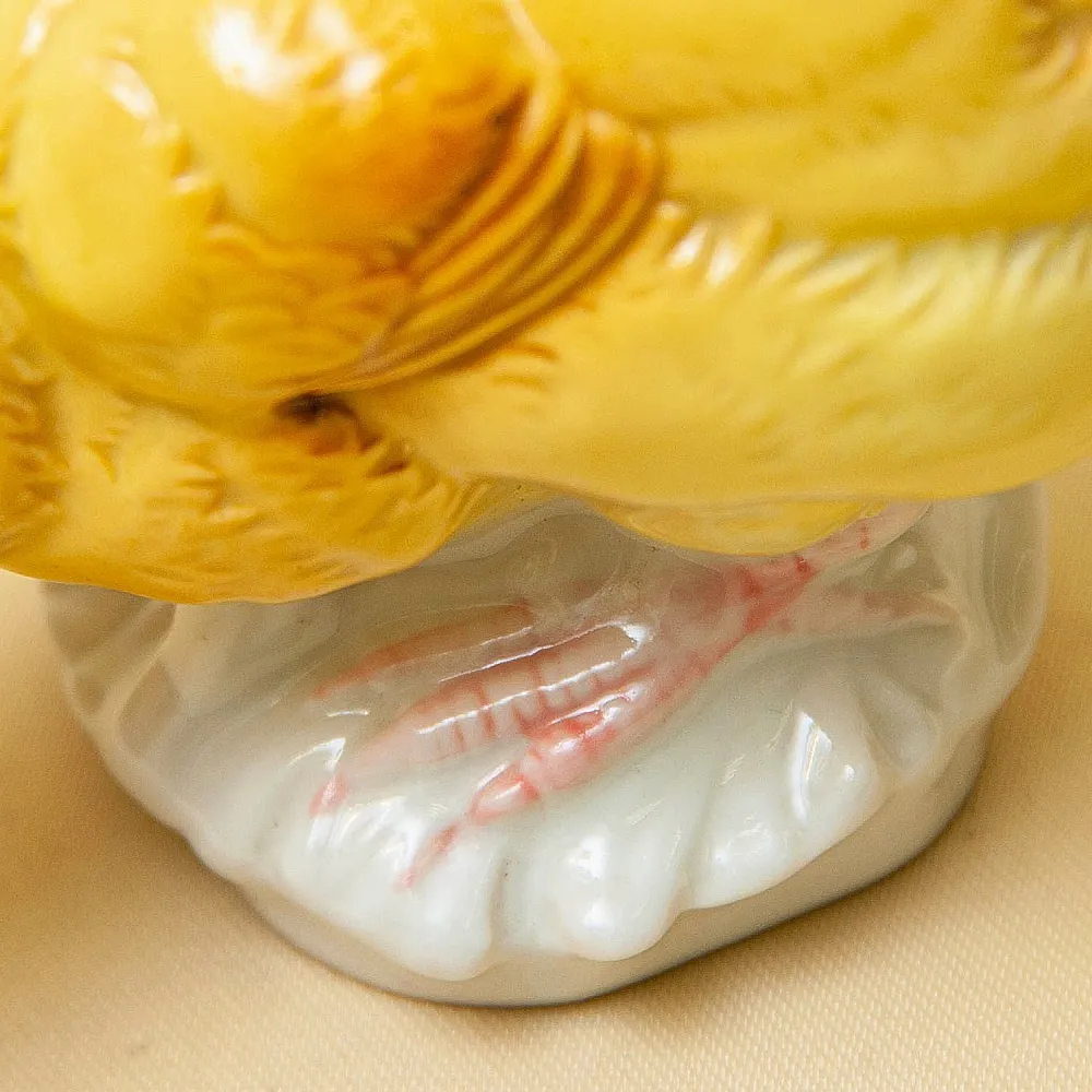 Коллекционная Фарфоровая статуэтка «Цыплёнок», Карл Энс / Karl Ens, Германия, 50-е гг.