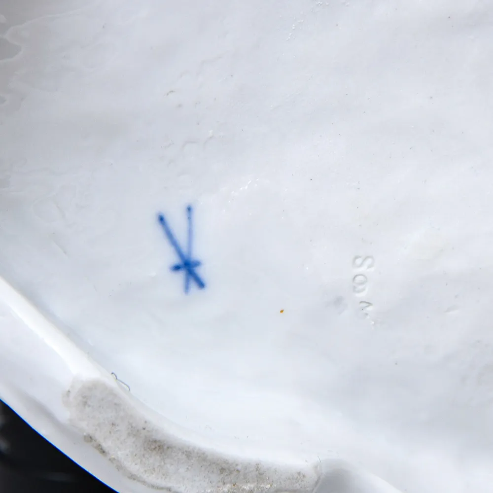 Редкость! Коллекционная Фарфоровая статуэтка «ПОРТРЕТ», Edme Samson et Cie Франция, 1940 - 1969 годы. 