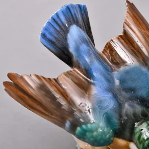 Фарфоровая Статуэтка «Птица - Зимородок», Hutschenreuther Германия, 1955 - 1968 годы.