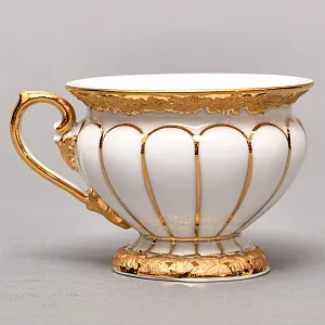 Редкость! Фарфоровый Кофейный сервиз на 6 персон - 21 предмет, Х форма MEISSEN, Германия.