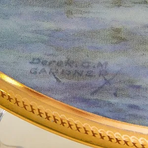 Коллекционная Тарелка «Парусные Корабли - LA BELLE POULE» Фарфор США, The FRANKLIN MINT -1987 год.