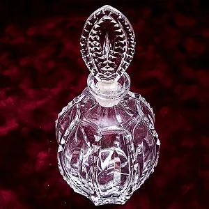 Винтажный Хрустальный Соусник - Графинчик с пробкой BEYER Германия 60-е годы ХХ века.