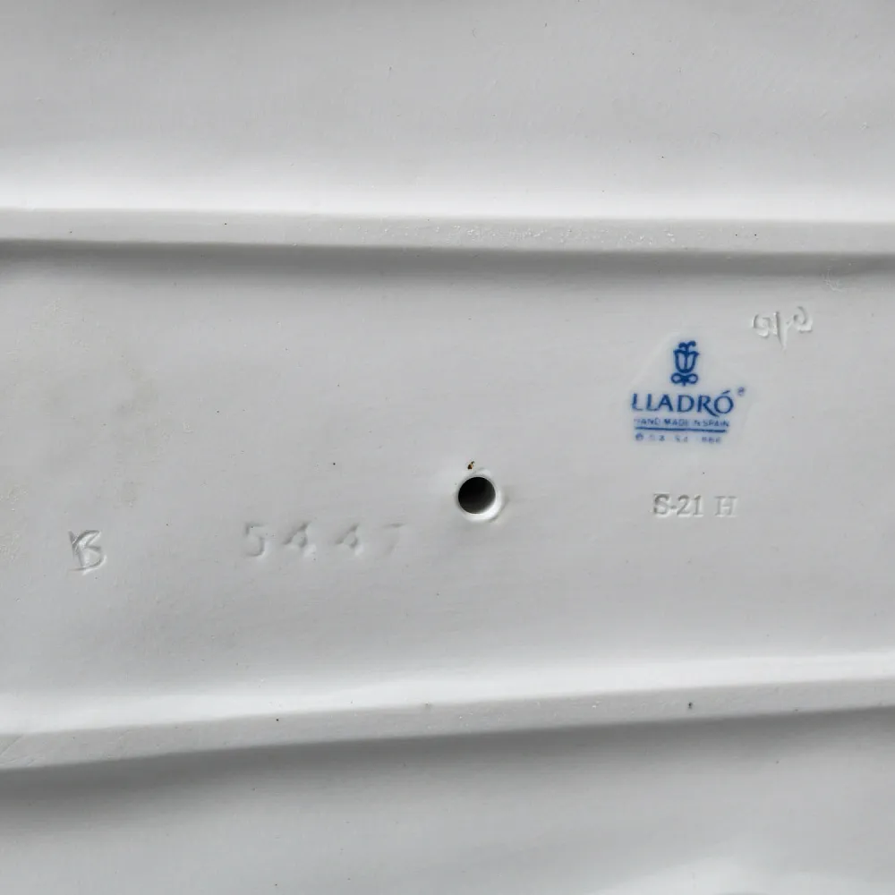 Большая Фарфоровая статуэтка «Давай поженимся или Предложение», Lladro Испания, 1987 - 1994 годы. 