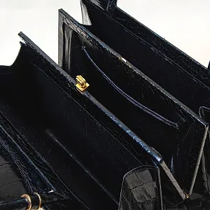 Сумка Дамская из Натуральной Крокодиловой Кожи Западная Германия 50 -е годы ХХ века..