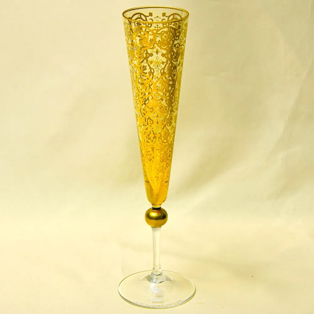 Эксклюзивный Коллекционный Бокал для Шампанского серия «Millenium - 1996», Theresienthal Германия.