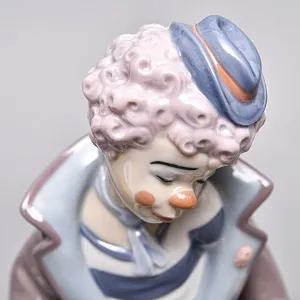 Коллекционная Фарфоровая статуэтка «Сюрприз - Клоун с собаками», Lladro Испания.