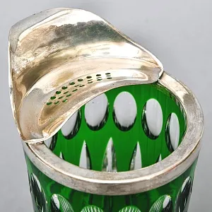 Редкость! Хрустальный Кувшин - Шейкер для подачи готового коктейля, NACHTMANN Германия, конец 60-х гг. 