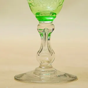 Антикварный Набор - Хрустальные Бокалы для вина «MICADO», Saint Louis. Франция, начало ХХ века.