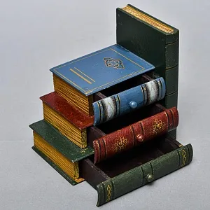 Букенды - Держатели - Ограничители - Подставка для книг «Антикварные книги», Германия, 60-е гг. 