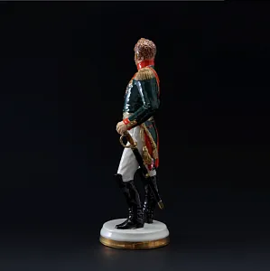 Коллекционная Авторская Статуэтка «Генералы Отечественной Войны 1812 года - Ермолов А.П.», фарфор, Россия. 