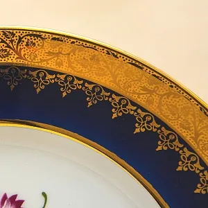 Коллекционная Тарелка «Летний Букет» Фарфор, Лимож (Limoges) Франция, середина ХХ века.