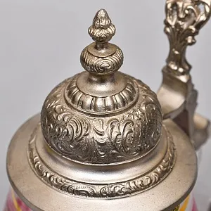 Коллекционная Хрустальная Пивная Кружка «Всадник», SCHONBORNER, Германия, 60 гг.