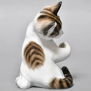 Коллекционная Фарфоровая статуэтка «Игривый Котенок», ROSENTHAL Германия - 1957 год. 