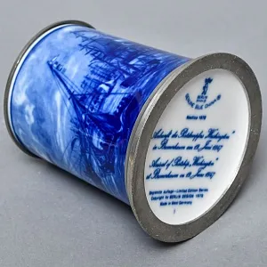 Коллекционная Пивная Кружка «Прибытие почтового парохода», фарфор, Berlin Design Германия -1978 год.