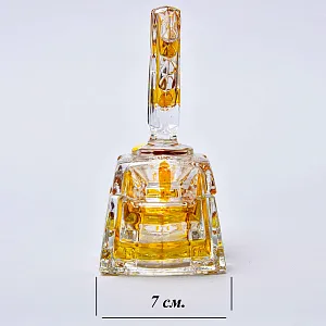 Коллекционная Шкатулка из Цветного Хрусталя, Германия 60 -е годы ХХ века.