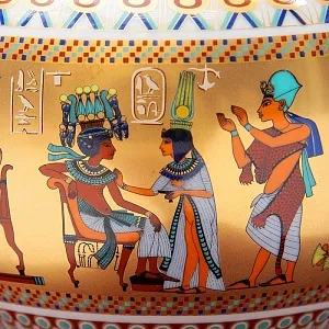 Коллекционная Авторская  Ваза «THEBEN» Фарфор KAISER Германия 70 -е годы ХХ века.