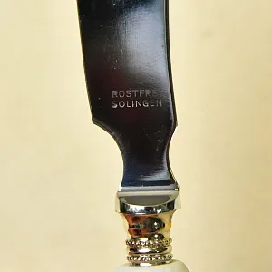 Винтажный Набор для сервировки «Охота» - 4 предмета, SOLINGEN Германия, 50 -е годы ХХ века.