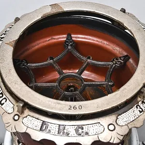 Редкость! Старинная Керосиновая Горелка - Плитка - Керогаз с Чайником, GEORG HALLER Германия -30 гг.