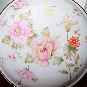 Шкатулка «Цветочная Нежность № 6» Фарфор Лимож Limoges Франция