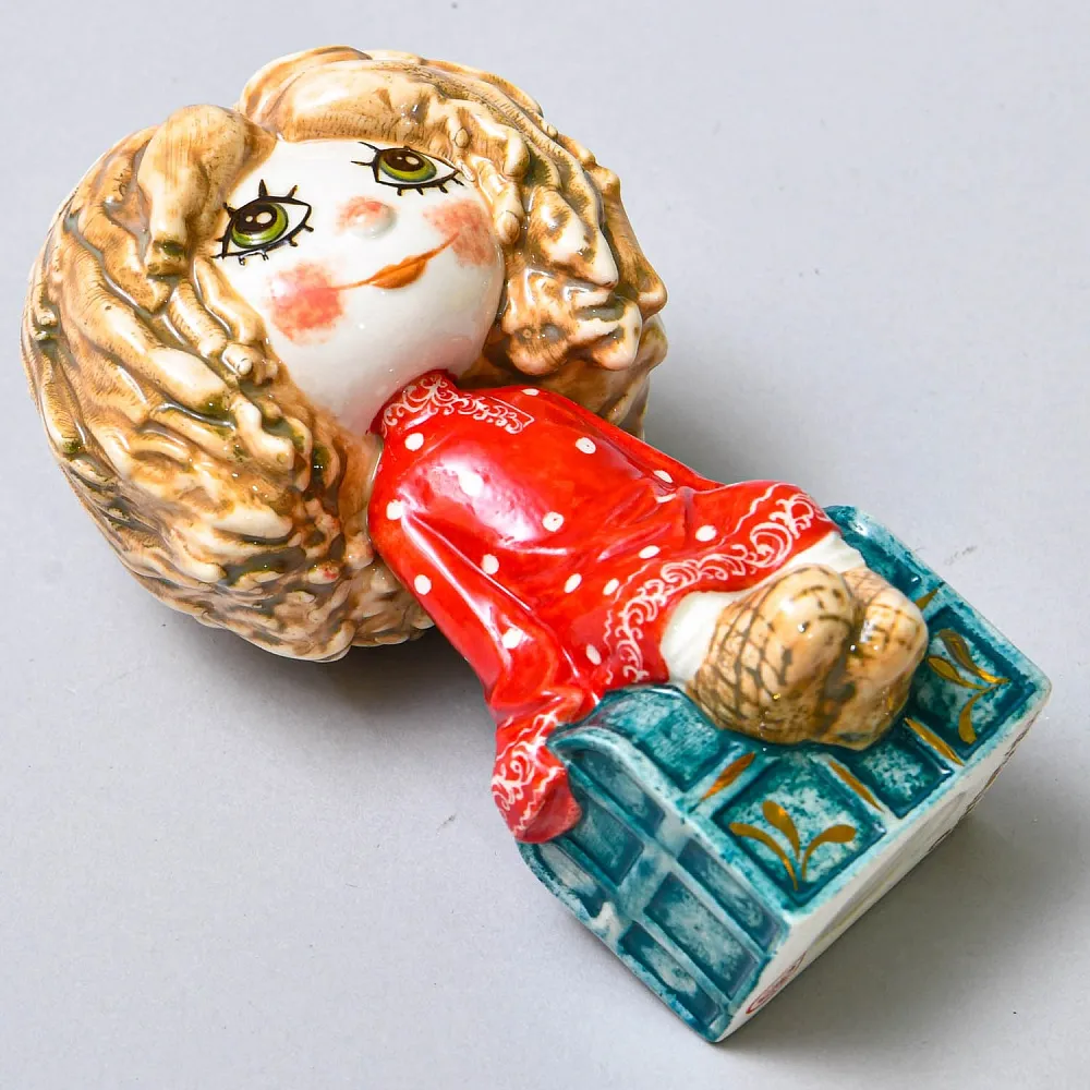 Авторская Коллекционная Фарфоровая Статуэтка «Домовенок Кузя», Россия.