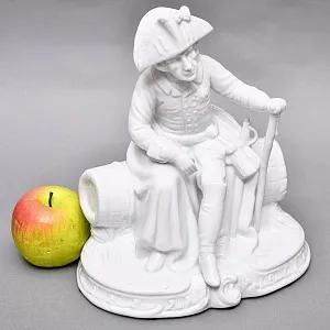 Коллекционная статуэтка «Старый Фриц. Король Пруссии Фридрих II», Фарфор, Neundorf Германия.