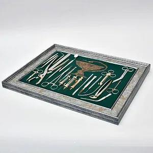 Коллекционное Настенное Панно - Картина «Медицина», СССР -40гг. ХХ века.