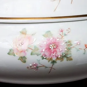 Шкатулка «Цветочная Нежность № 6» Фарфор Лимож Limoges Франция