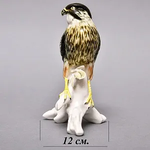 Птица - Фарфоровая статуэтка «Сокол», Карл Энс / Karl Ens,  Германия, 50-е годы ХХ века.