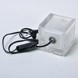 Коллекционный Настольный Ночник - Светильник -Лампа «Золотой Куб» Хрусталь NACHTMANN, Германия.