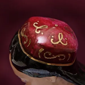 Редкость! Авторская Фарфоровая статуэтка «Узбечка с хлопком», ЛФЗ СССР 1955 год. 