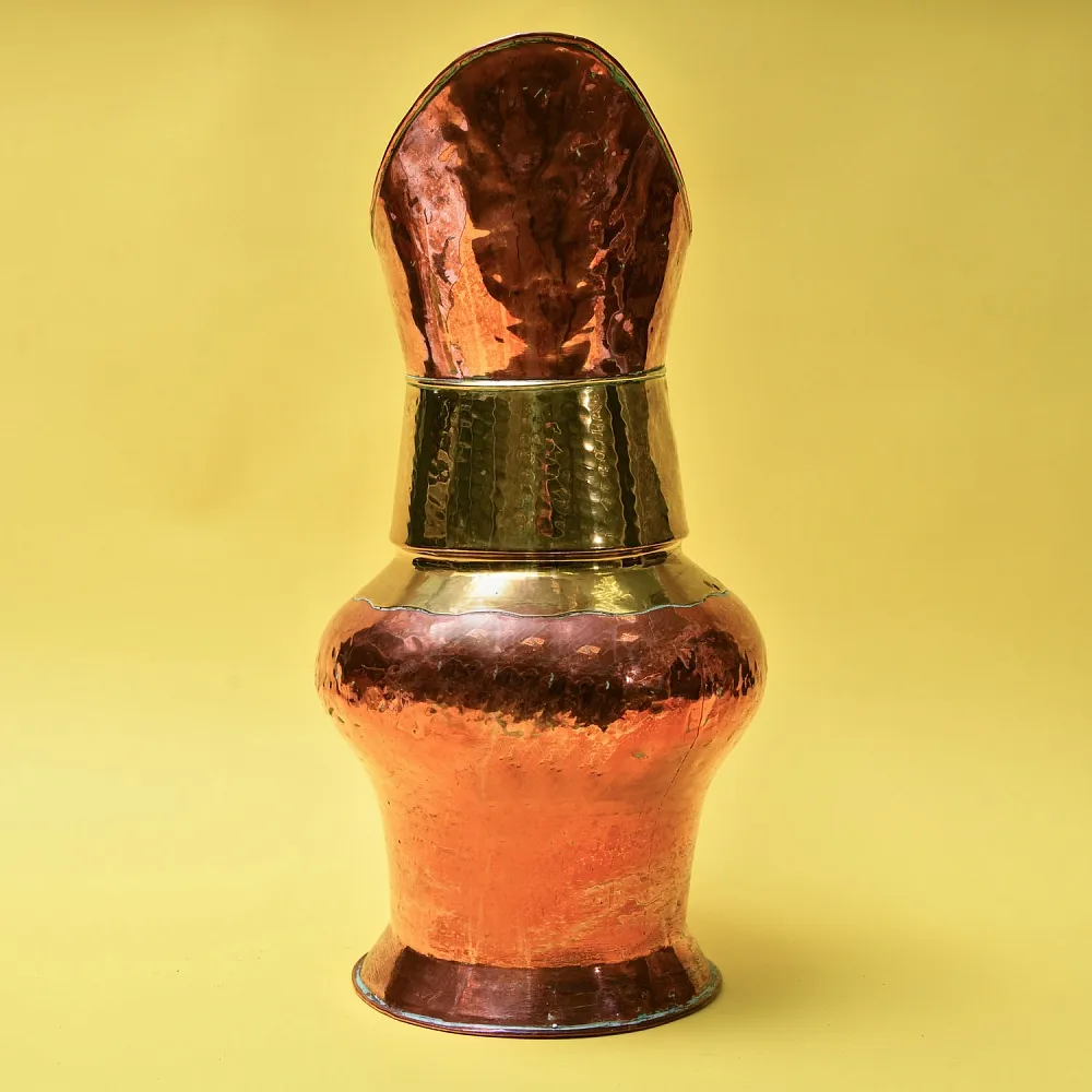 Большой Латунно - Медный Винтажный Кувшин или Подставка для зонтов. Бельгия 70-е годы ХХ века.