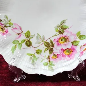 Фарфоровый Сервиз «Эгоист» - 5 предметов из серии «Шиповник», Limoges Франция -1979 год.