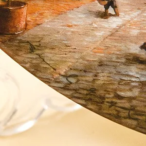 Коллекционная Тарелка «Ратуша в Михельштадте» Фарфор VOHENSTRAUSS, Германия -1989 год.