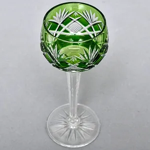 Два Бокала «Тет-а-Тет» серия «Jise» Цветной Хрусталь, Kunsthandwerk Bodenmais Германия, 60 гг.