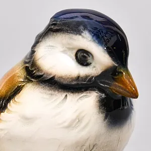 Коллекционная Фарфоровая статуэтка «Птица - Воробей», Goebel Германия -1972 год.