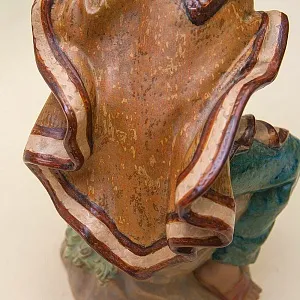 Большая Коллекционная Фарфоровая статуэтка «Юноша играющий на флейте», серия Грес Lladro Испания -1986г.