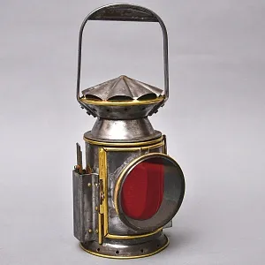 Редкость! Старинный Сигнальный Керосиновый Фонарь, C.EASTCATE & SON Ltd Англия -1944 год.