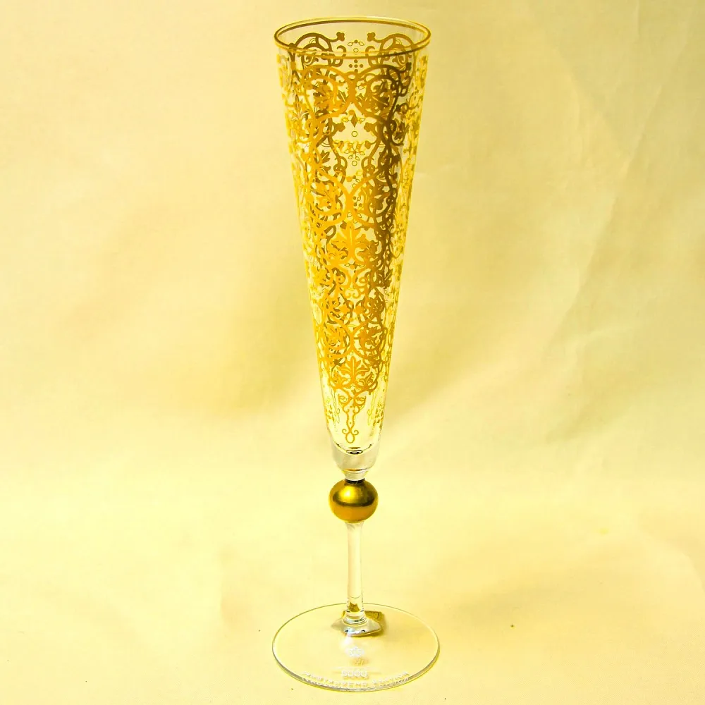 Эксклюзивный Коллекционный Бокал для Шампанского серия «Millenium - 2000», Theresienthal Германия.