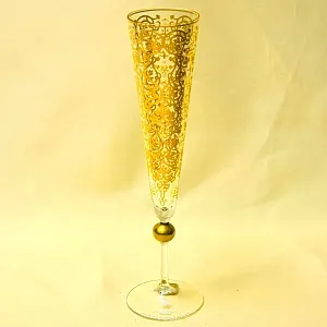 Эксклюзивный Коллекционный Бокал для Шампанского серия «Millenium - 2000», Theresienthal Германия.