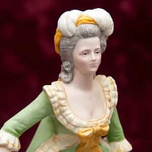 Фарфоровая статуэтка Королева «МАРИЯ АНТУАНЕТТА», Franklin Porcelain, США 1982 год - Н-21,5 см.