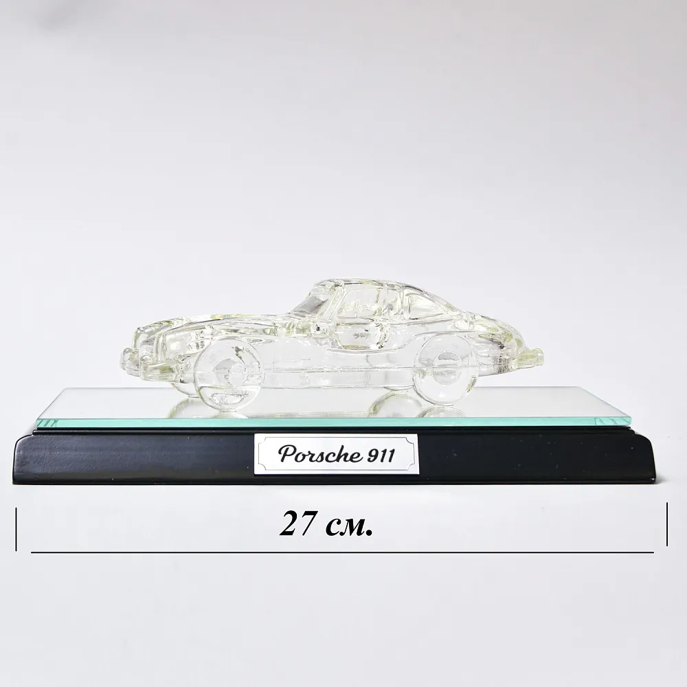 Коллекционная Хрустальная Модель «Автомобиль - Porsche 911», Spiegelau Crystal Германия. 