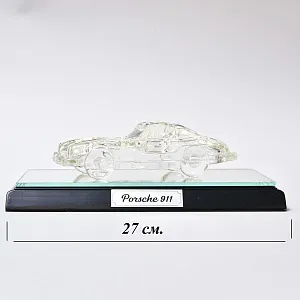 Коллекционная Хрустальная Модель «Автомобиль - Porsche 911», Spiegelau Crystal Германия. 