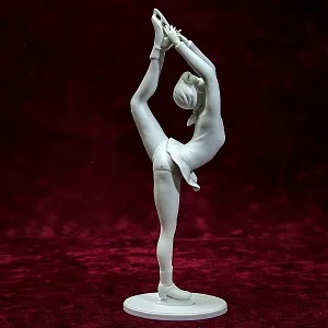 Редкая! Авторская Статуэтка «Фигуристка - Денизе Бильман», фарфор Kaiser, Германия -1979 год.