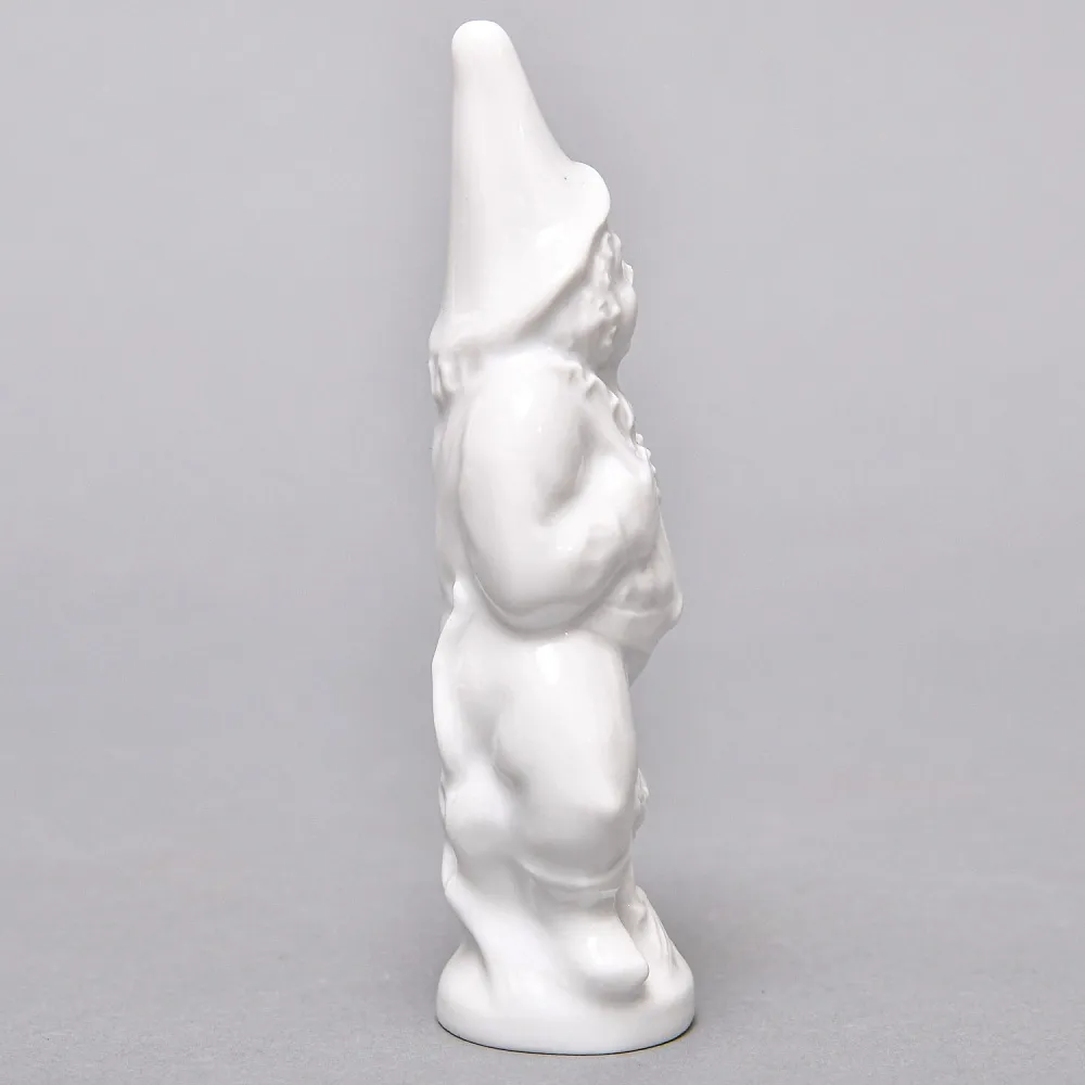 Коллекционная Фарфоровая статуэтка «Клоун с совой и обезьяной», MEISSEN /МЕЙСЕН Германия.