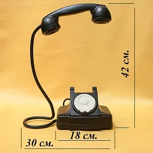 Настольная Электрическая Лампа - Светильник «Правительственный Телефон ТАН-6» СССР.