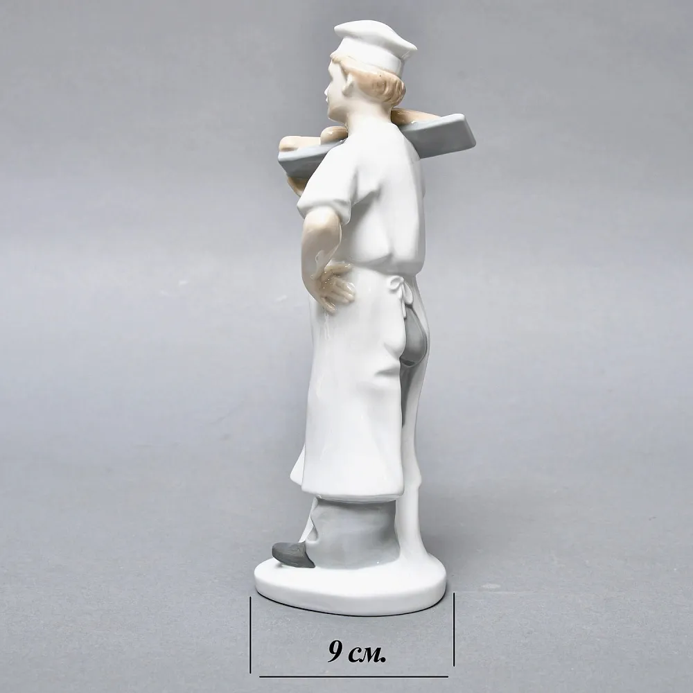 Коллекционная Фарфоровая статуэтка «ПЕКАРЬ», Grafenthal Германия, 1985 - 1990 года.