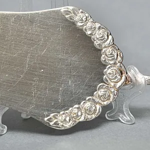 Десертный Набор Лопатка и Вилочки «Хильдесхаймская роза» Silverplate, Германия -60гг.