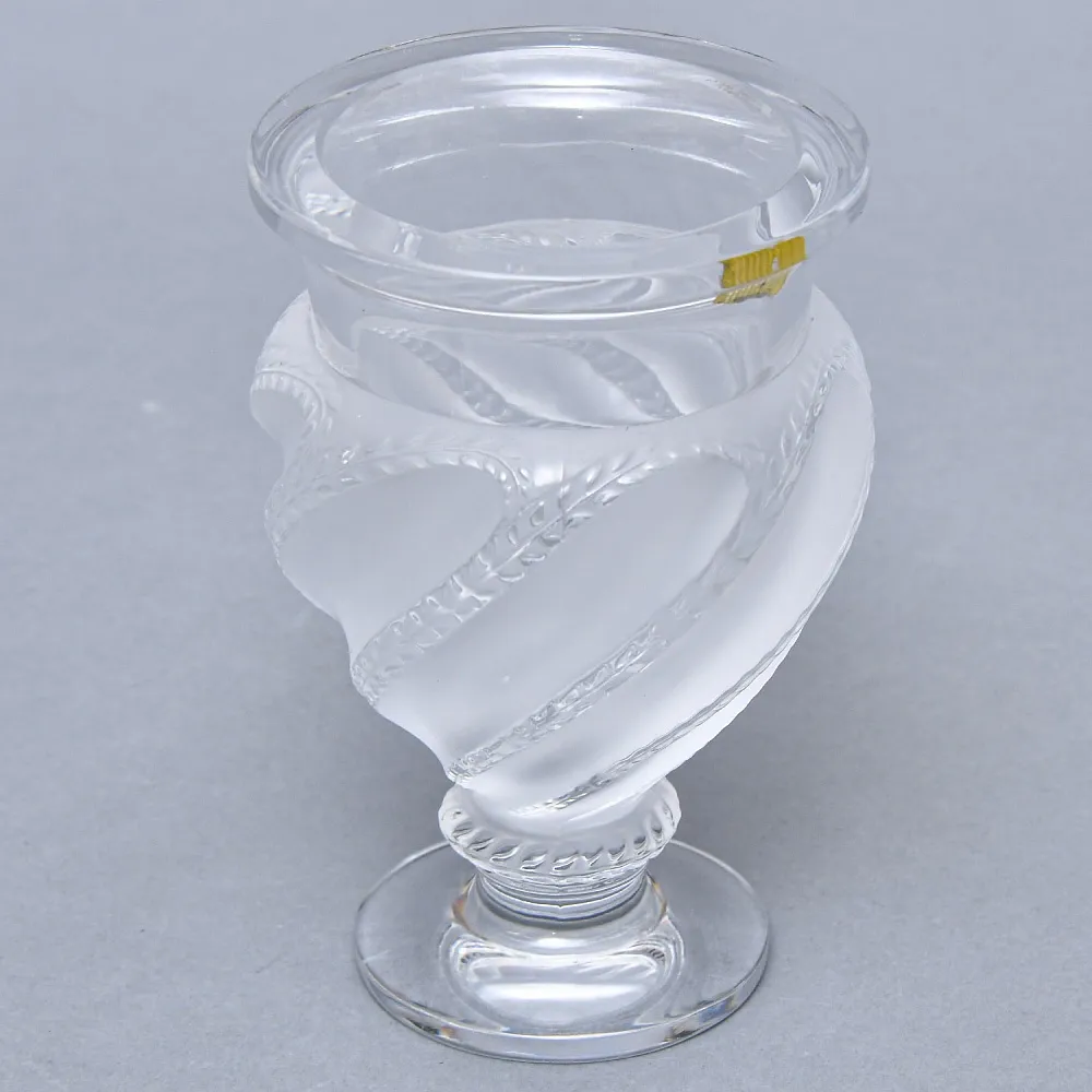 Коллекционная Хрустальная Ваза «Колосья», Lalique Франция, 70-е годы ХХ века. 